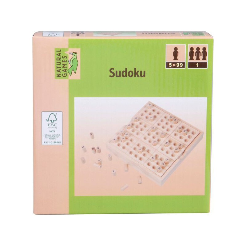 Natural games - Sudoku 14x14cm