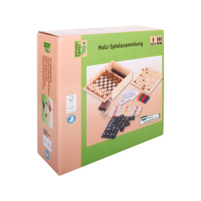Natural games - Spellendoos 50 in 1