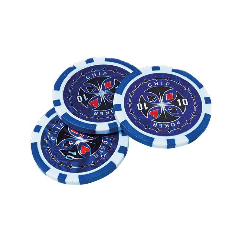 Natural games - Pokerset in koffer met 300 chips