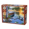 Morning on the lake, Cobble Hill 275 XL stukjes
