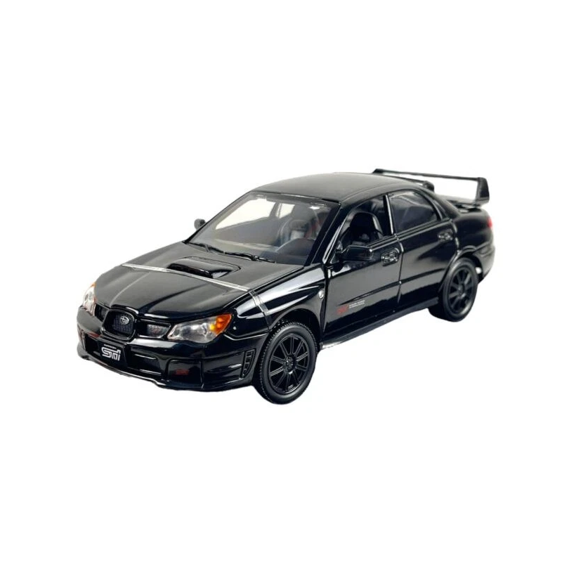 Subaru Impreza WRX STI (Zwart), 1:24, MotorMax