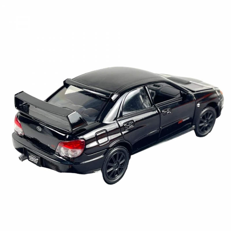 Subaru Impreza WRX STI (Zwart), 1:24, MotorMax
