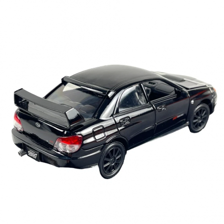 Subaru Impreza WRX STI (Zwart), 1:24, MotorMax