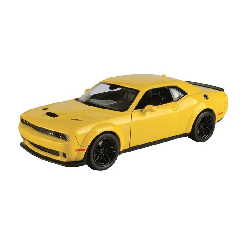 Dodge Challenger SRT Hellcat (Geel), 1:24, MotorMax