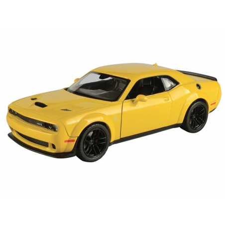 Dodge Challenger SRT Hellcat (Geel), 1:24, MotorMax