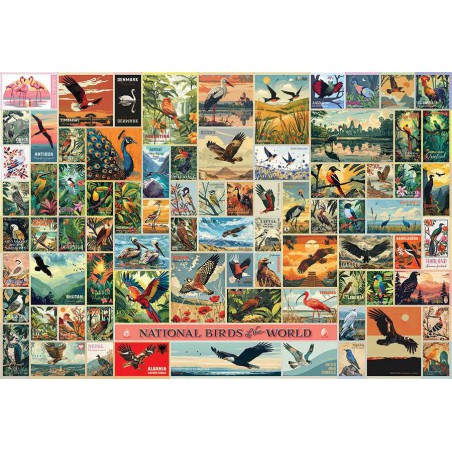 National birds of the world, Cobble Hill 2000 stukjes