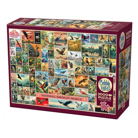 National birds of the world, Cobble Hill 2000 stukjes