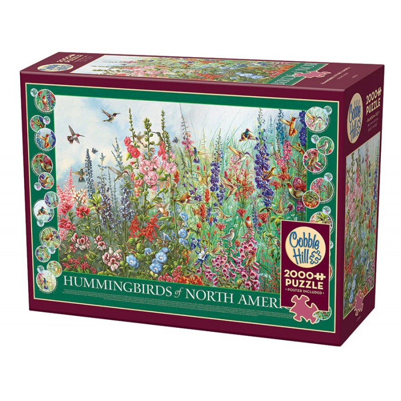 Hummingbirds of North America, Cobble Hill 2000 stukjes