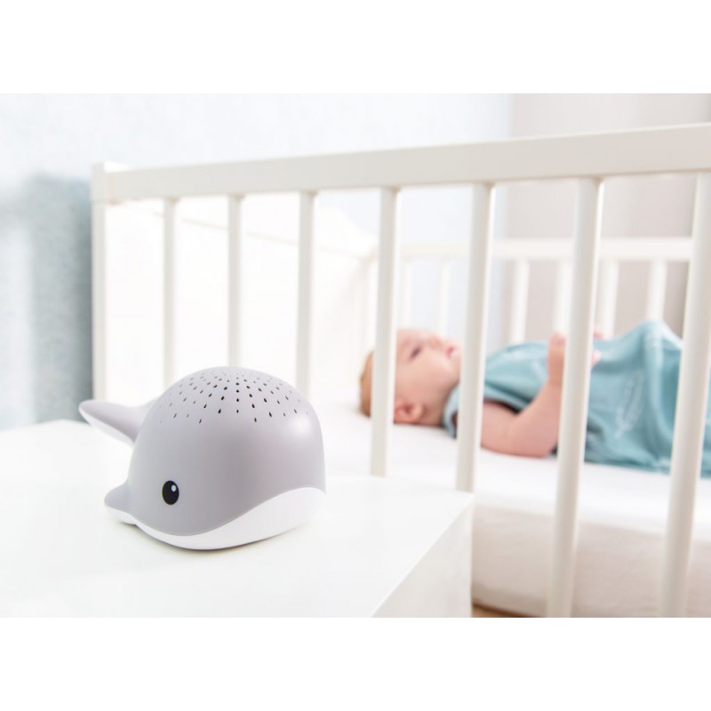 Zazu - Light projector, Wally de walvis grijs