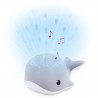 Zazu - Light projector, Wally de walvis grijs