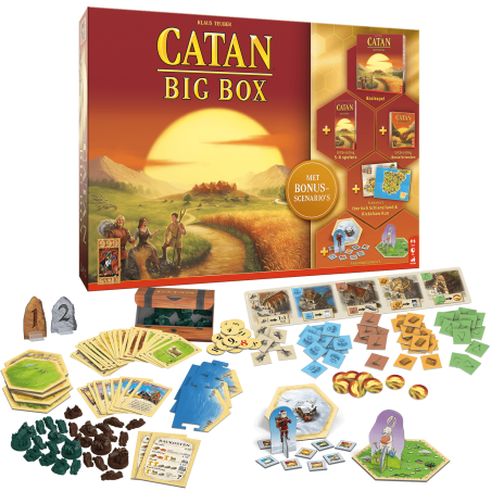 Kolonisten van Catan  Big box set  3/4 spelers