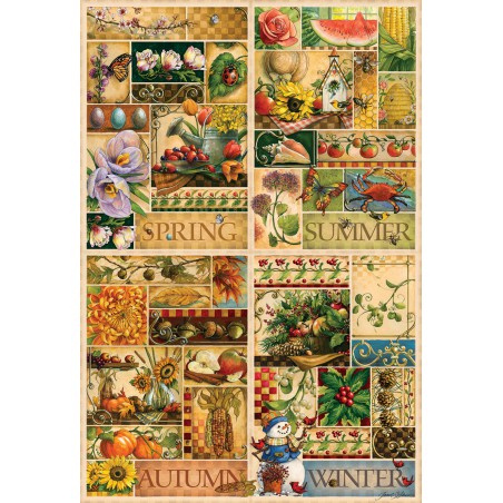 4 seasons, Cobble Hill 2000 stukjes