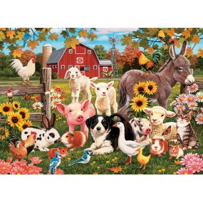 Family puzzle- Family farm Cobble Hill 350 stukjes