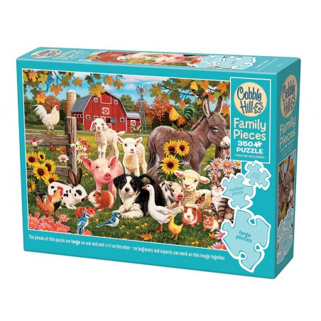 Family puzzle - Family farm, Cobble Hill 350 stukjes