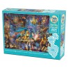 Family puzzle - The Library keeper, Cobble Hill 350 stukjes