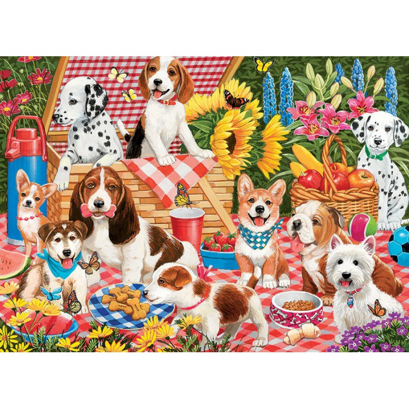 Family puzzle- Picnic party Cobble Hill 350 stukjes