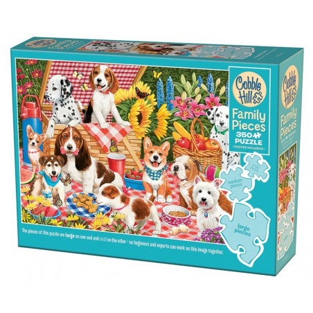 Family puzzle - Picnic party, Cobble Hill 350 stukjes