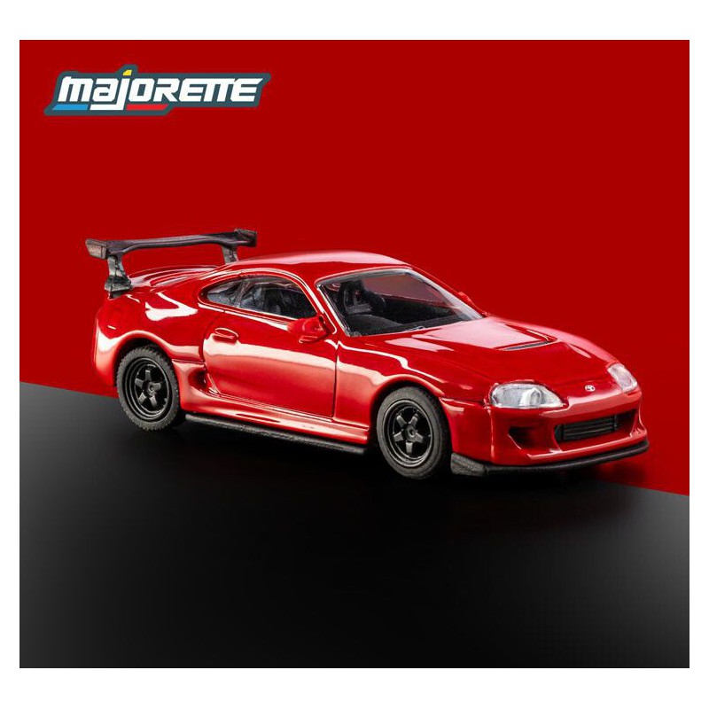 Toyota Supra '95, rood (Majorette Collection)
