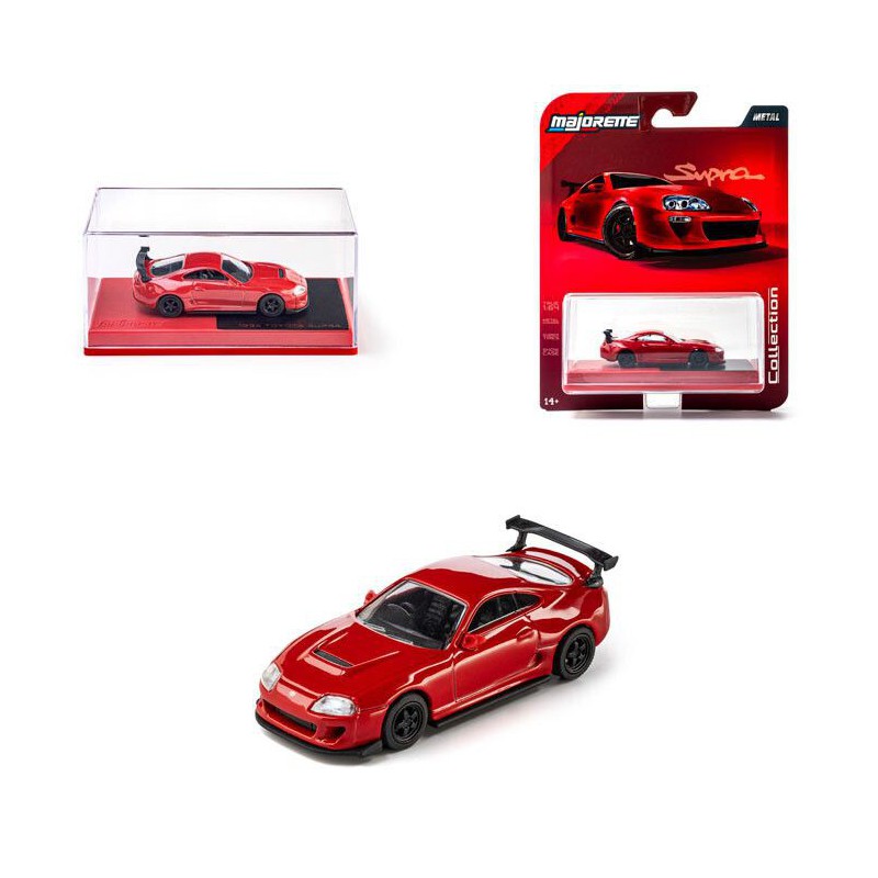 Toyota Supra '95, rood (Majorette Collection)