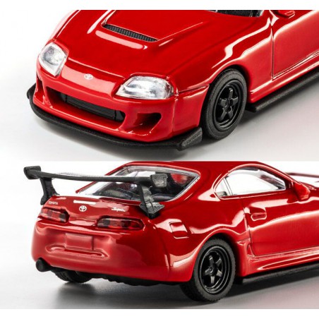 Toyota Supra '95, rood (Majorette Collection)