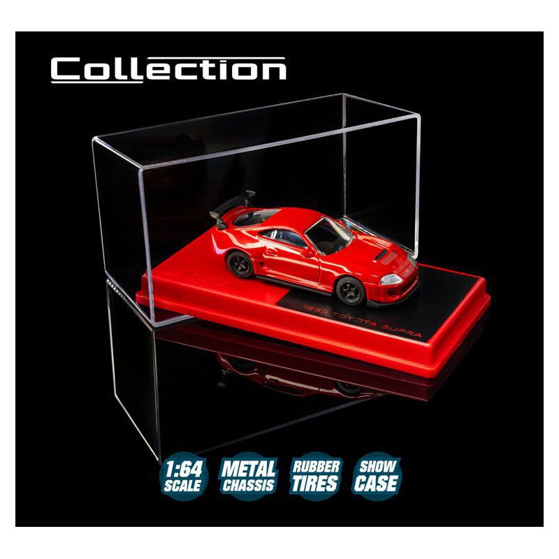 Toyota Supra '95, rood (Majorette Collection)