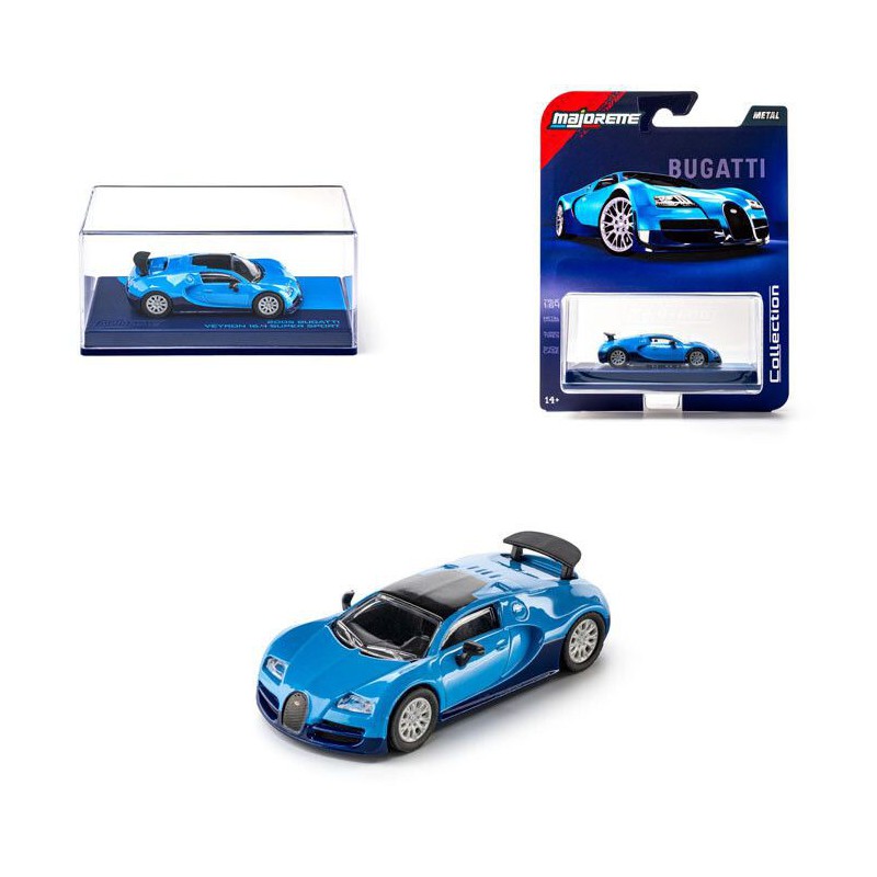 Bugatti Veyron '05, blauw (Majorette Collection)