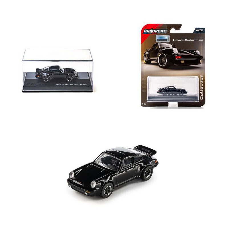 Porsche 930 Turbo '75, zwart (Majorette Collection)
