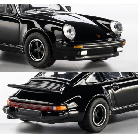 Porsche 930 Turbo '75, zwart (Majorette Collection)
