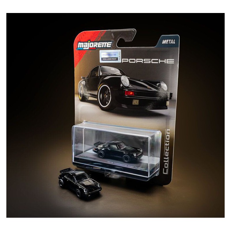 Porsche 930 Turbo '75, zwart (Majorette Collection)