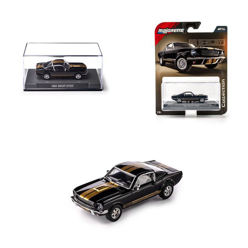 Shelby GT350 '65, zwart (Majorette Collection)