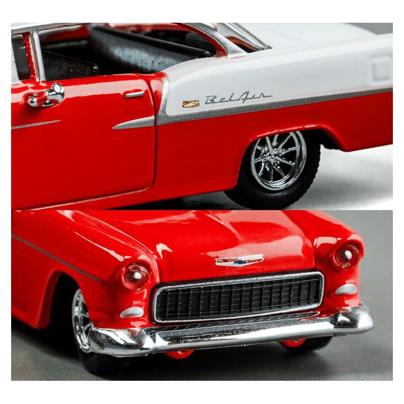 Chevrolet Bel Air '55, rood (Majorette Collection)