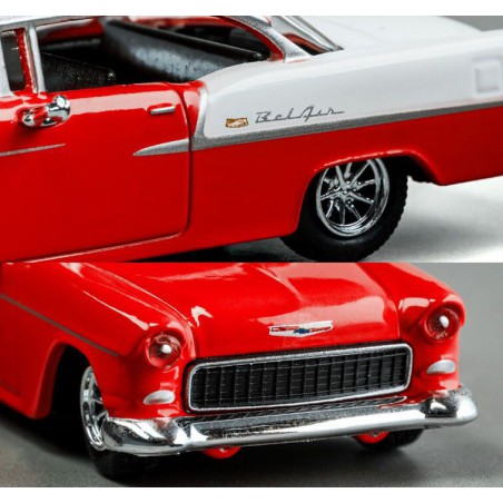 Chevrolet Bel Air '55, rood (Majorette Collection)