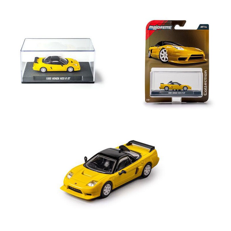 Honda NSX-R GT '95, geel (Majorette Collection)