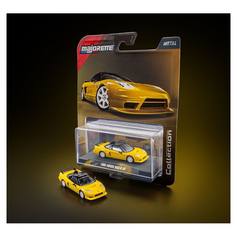 Honda NSX-R GT '95, geel (Majorette Collection)