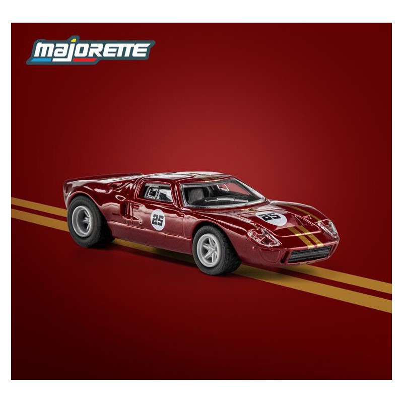 Ford GT40 MK1 '65, rood (Majorette Collection)
