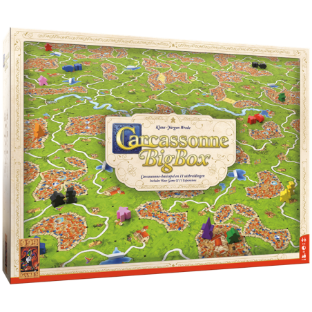 Carcassonne Big Box 4 - Bordspel, 999 Games