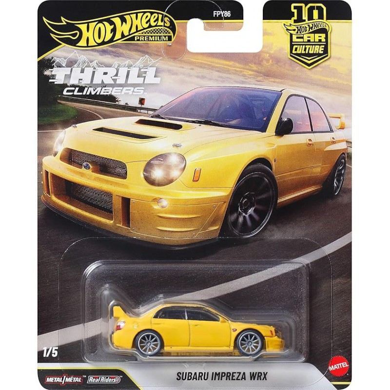 Hot Wheels Thrill Climbers Subaru Impreza WRX
