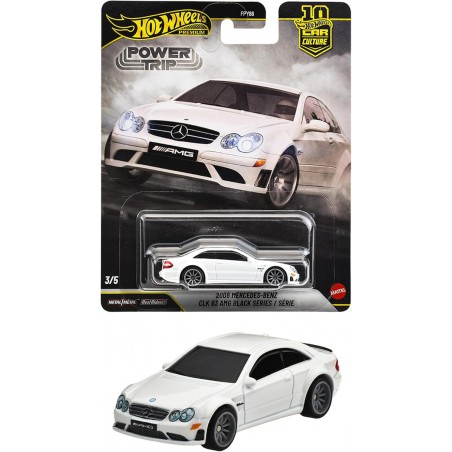 Hot Wheels - Power Trip, 2008 Mercedes-Benz CLK 63 AMG Black Series