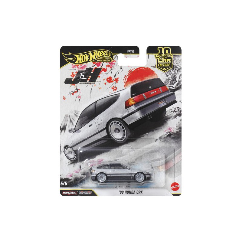 Hot Wheels - Japan Historics 5, '88 Honda CRX