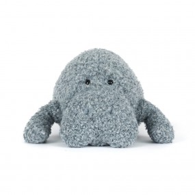 Zeekoe Maffles Manatee,  Jellycat Knuffel
