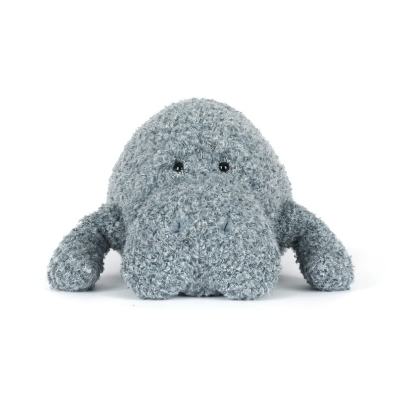 Zeekoe Maffles Manatee,  Jellycat Knuffel