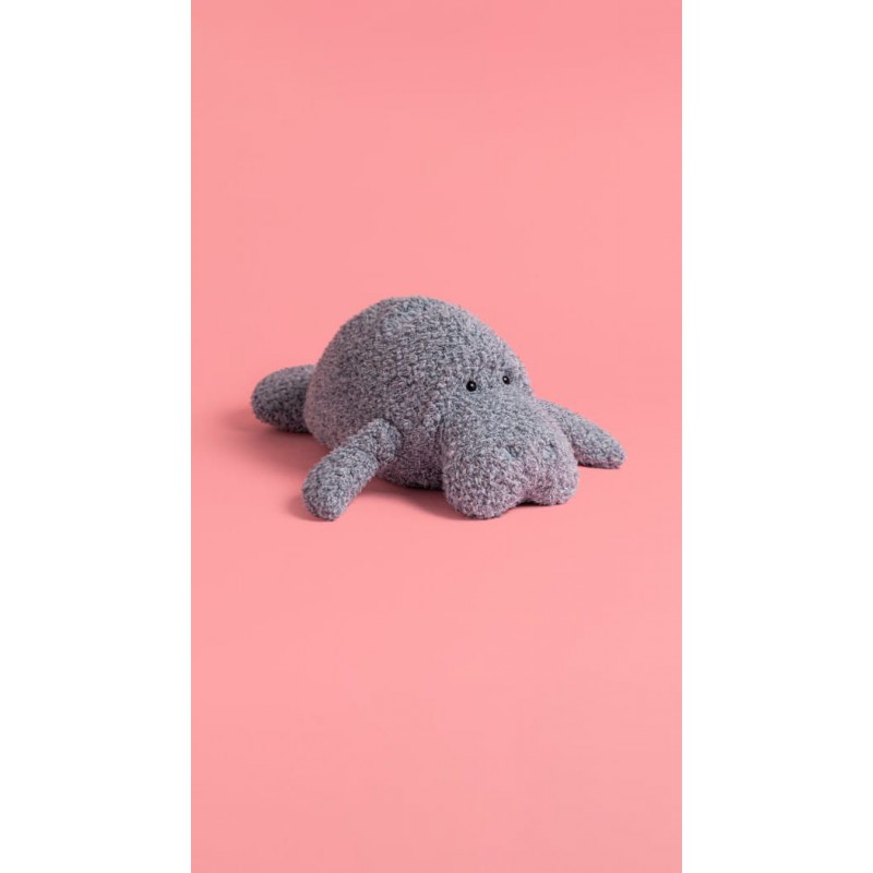 Zeekoe Maffles Manatee,  Jellycat Knuffel