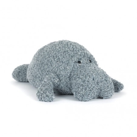 Zeekoe Maffles Manatee,  Jellycat Knuffel
