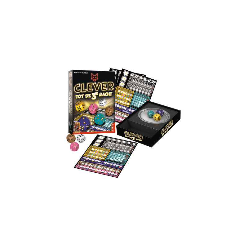 Clever tot de 3e macht  - Dobbelspel, 999 games