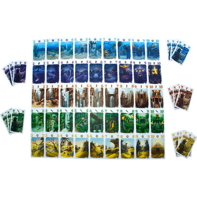 Lost Cities  - Kaartspel, 999 games