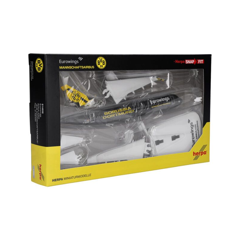 Airbus A320 Eurowings BVB Mannschaftsairbus 2025, 1:200, Herpa