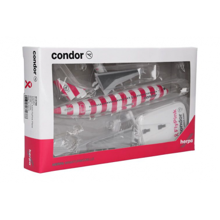 Airbus A320 Condor FlyPink Plane, 1:200, Herpa