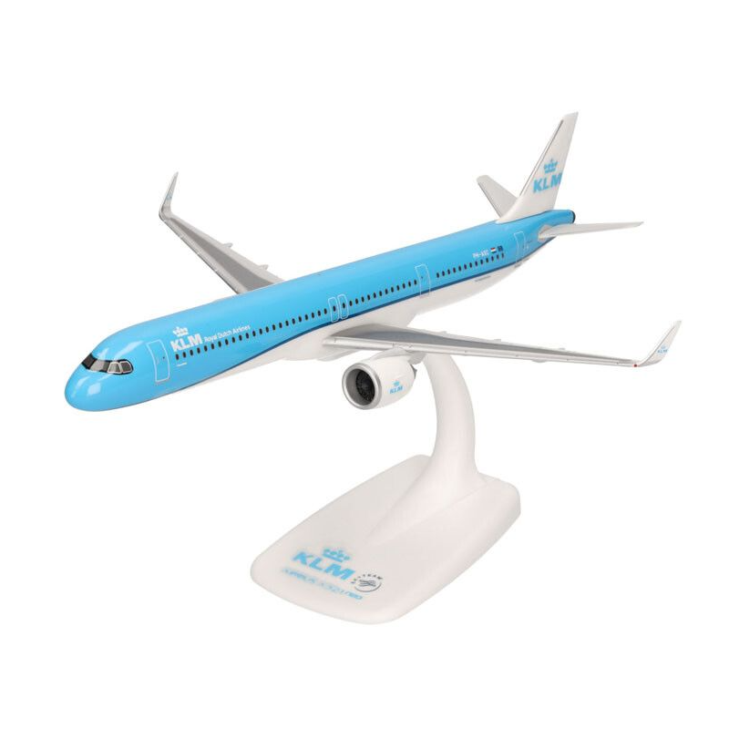 Airbus A321neo KLM PH-AXC Citroenvlinder (NL), 1:200, Herpa