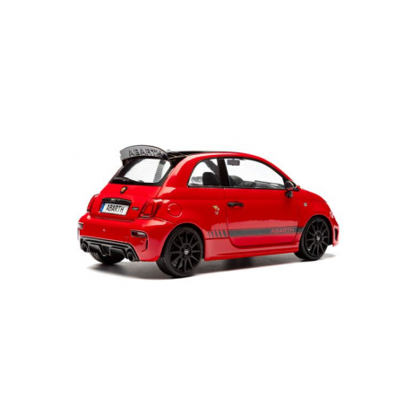 Fiat F595 Abarth Solido Works '23, rood - 1:18 - Solido