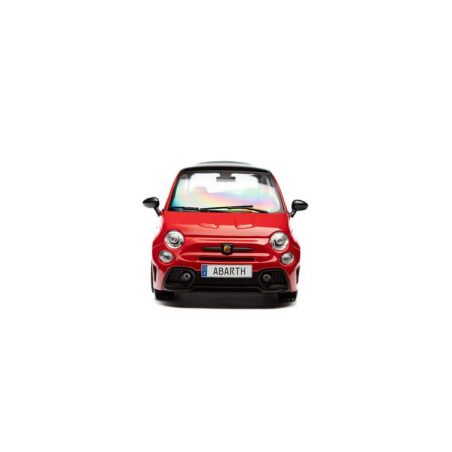 Fiat F595 Abarth Solido Works '23, rood - 1:18 - Solido